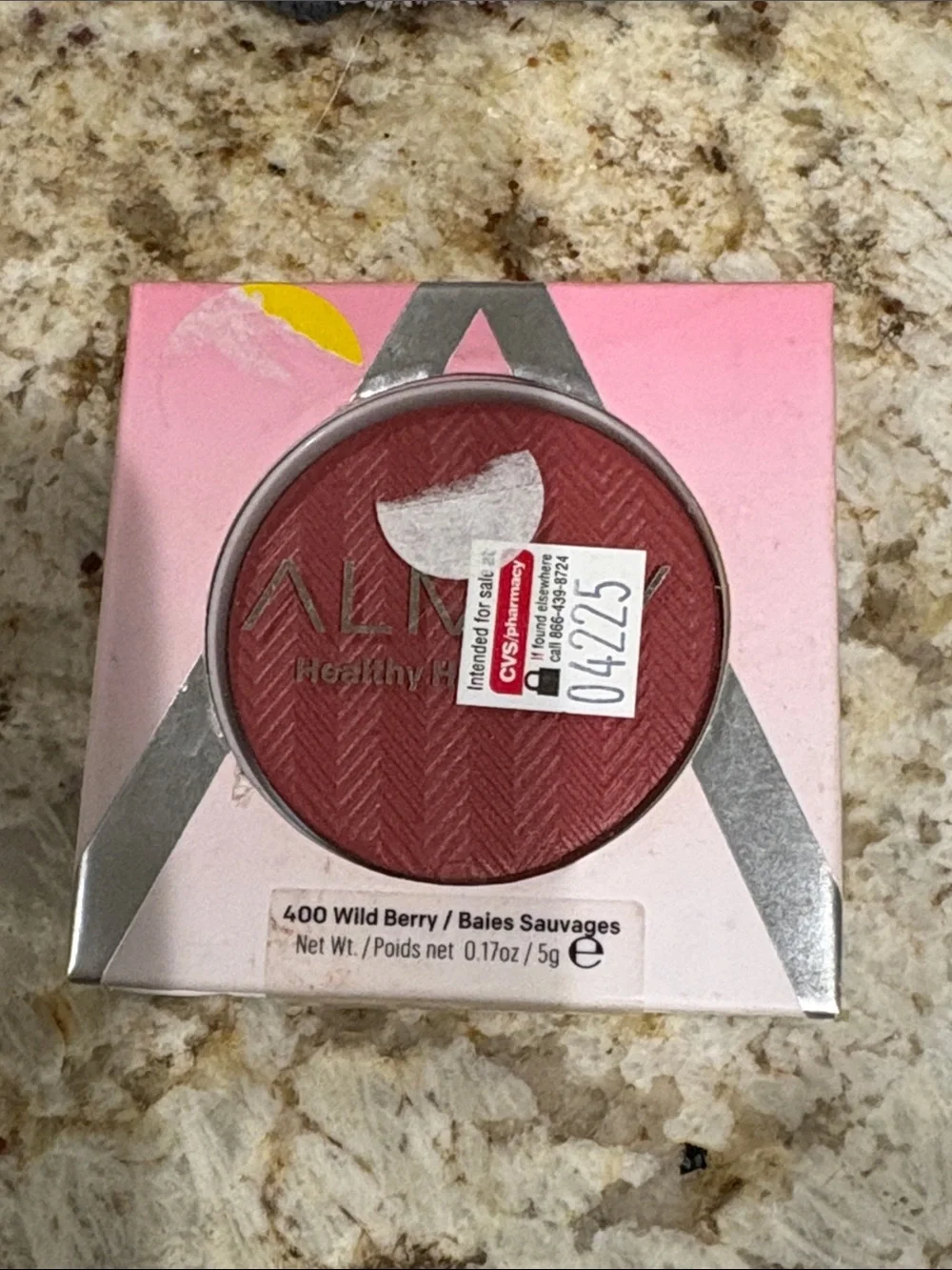 Almay Powder Blush in Wild Berry Plum (v)